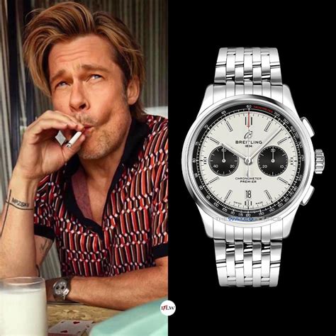 brad pitt breitling beijing|brad pitt rolex.